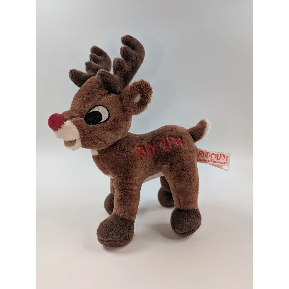 Rudolph Red Nosed Reindeer Plush Dan Dee Vintage Christmas Stuffed Animal
